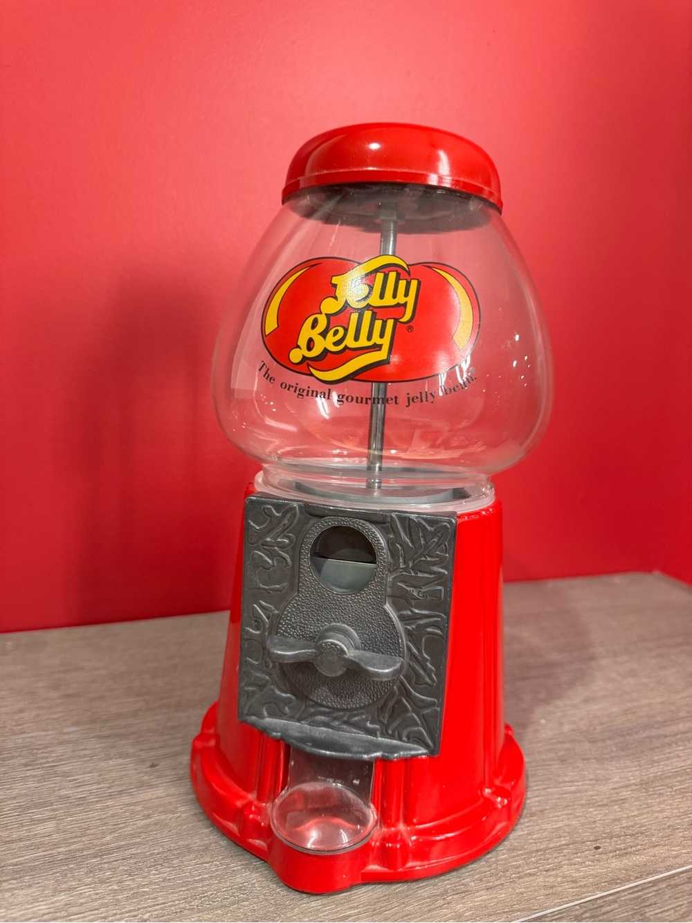 Jelly Belly Red Gumball Dispenser - Kids Collectible Toy